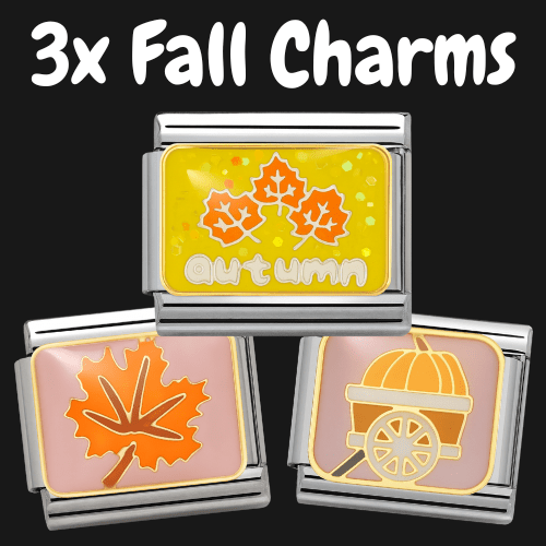 3x Fall Charms (Bundle)